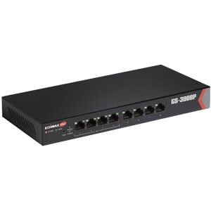 Edimax Web Managed Switch 8GBE 72W avec 4 ports PoE+ GS-3008P