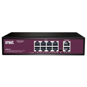 Urmet Switch Urmet Full gigabit 8-port PoE + 2 ports Uplink 3000/451