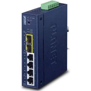 4power Commutateur industriel 4 ports 10/100/1000T + 2 ports 100/1000X SFP IGS42154T2S