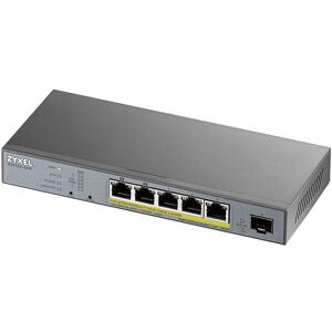 Zyxel Commutateur GbE Zyxel à 5 ports Smart Managed pour la surveillance GS1350-6HP-EU010