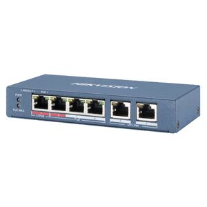 Hikvision Switch POE Hikvision DS-3E0106HP-E 4 Ports 10/100 Mb/s 60W 301801345
