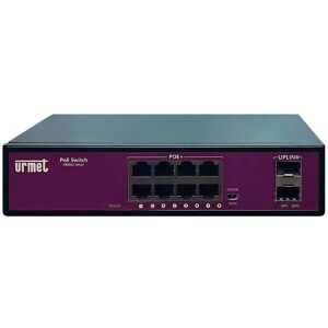 Urmet Switch Urmet 8 ports RJ45 2 ports Uplink SFP 10/100/1000 m 3000/452