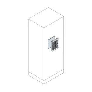 Abb Grille + filtre de passage d'air Abb pour armoires IS2 250x250mm EN0250K
