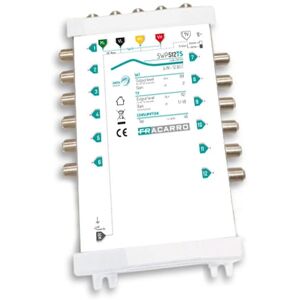 Fracarro Multiswitch Fracarro SWP512TS 4 entrées SAT et 1 Tv 12 dérivées 287519