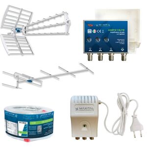 Fte KIT FTE antenne + alimentation + amplificateur + câble KITDTT6