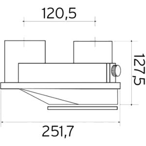 Vaillant 80/80 mm séparateur de fumée pour chauffe-eau TurboMAG Plus 0020207070