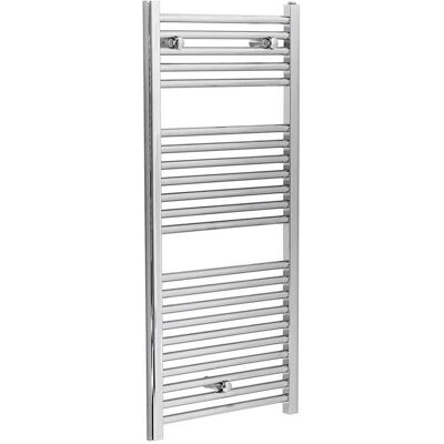 Lazzarini Sanremo radiateur droit 1110x450x400mm chrome 386491 - Publicité Lazzarini Sanremo radiateur droit 1110x450x400mm chrome 386491 - Publicité