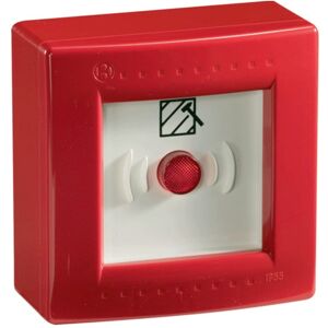 Bocchiotti Tableau étanche Bocchiotti avec bouton d'urgence rouge B05760