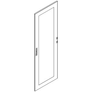 Bticino Porte vitrée Bticino MAS pour meubles bas HDX 600X2000 91865/60VR2