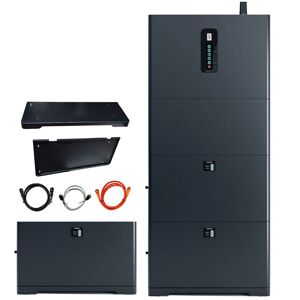 Aros Kit Inverter Photovoltaic Hybrid Riello RS New 6.0kW with 3 batteries monophase.