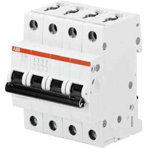 Abb Interrupteur magnétothermique- ABB 4P 10A 6 ka Type C 4 Modules S204