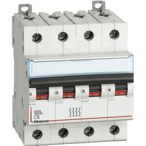 Bticino Interrupteur magnétothermique, Bticino 4-6A, 4 modules de 6 FN84C6