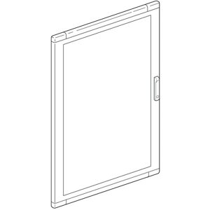 Bticino Porte vitrée Bticino pour cadres à montage mural et encastré  SDX IP43 94550VE