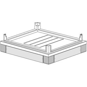 Bticino Socle d'inspection Bticino MAS pour cadres HDX 350X850 91811/38