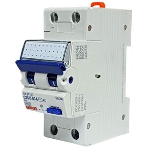 GEWISS GW94129 - Interrupteur différentiel 2P - 30mA - 4500A/6000A - Publicité GEWISS GW94129 - Interrupteur différentiel 2P - 30mA - 4500A/6000A - Publicité