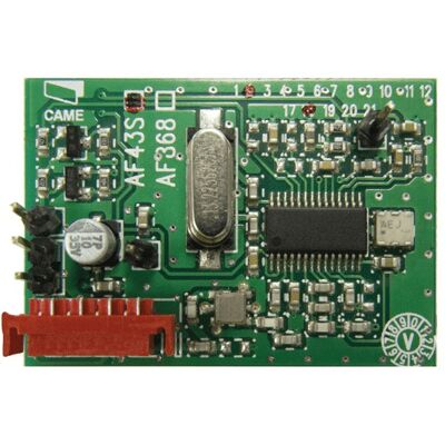 Carte de Radiofréquence CAME - ASK 433.92 MHz - 5V 5.5mA - Publicité Carte de Radiofréquence CAME - ASK 433.92 MHz - 5V 5.5mA - Publicité
