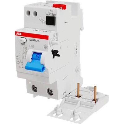 Bloc différentiel Abb DDA202 2P 25A 500mA Type A 2M B427963 - Publicité Bloc différentiel Abb DDA202 2P 25A 500mA Type A 2M B427963 - Publicité