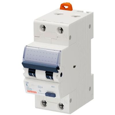 Disjoncteur différentiel Gewiss 16A 2P 30mA A 6KA 2 modules GW94327 - Publicité Disjoncteur différentiel Gewiss 16A 2P 30mA A 6KA 2 modules GW94327 - Publicité