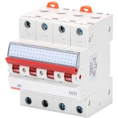 Séparateur modulaire Gewiss 90 AM 63A 4P 415 Vac 4 modules GW96136 - Publicité Séparateur modulaire Gewiss 90 AM 63A 4P 415 Vac 4 modules GW96136 - Publicité