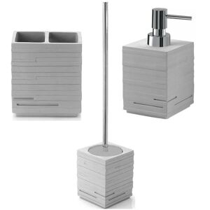 Gedy Set de meubles de salle de bains Gedy Quadrotto gris QU33-81-98