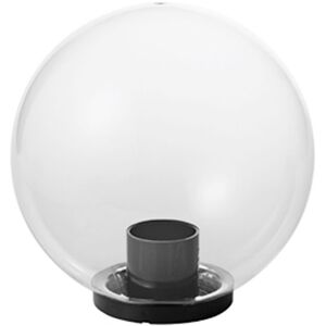 Mareco Luce Sphère Mareco transparente diamètre 400 E27 pour poteau de 60 mm 1080501T