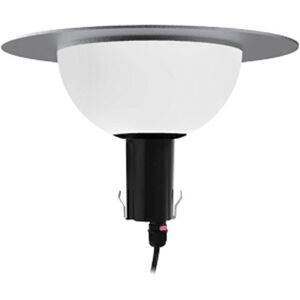 Mareco Luce Diffuseur Mareco Saturno FBT avec connexion E27 Gris RAL9006 1033101M