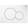 Geberit Sigma01 plaque de commande pour évacuation WC Blanc 115.770.11.5