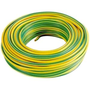 Cavi Câble unipolaire 6mmq CPR FS17 jaune vert 100mt CPR FS171G6GVM