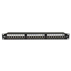 4power Panneau de permutation 4Power 24 ports UTP CAT.6A PP6AUTP24110