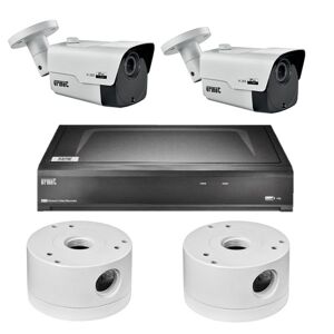 Urmet Kit de vidéosurveillance Urmet IP 5M avec NVR 8 Canaux 4K POE 1098/858