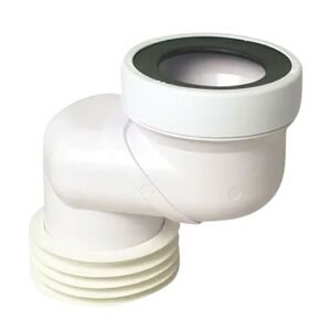 Gtl Tirinnanzi Siphon de WC pour tuyaux GTL D 110 mm 8 cm blanc 234200PB8