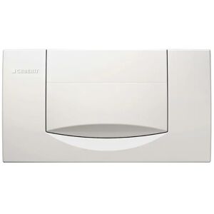 Geberit Plaque de commande Geberit 200F pour chasse d'eau simple Blanc 115.222.11.1