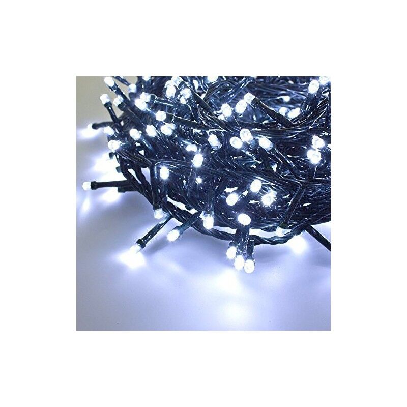 Wimex Série de Lumières de Noël Wimex 100 LED lumière Blanc Froid noir câble 4501970X