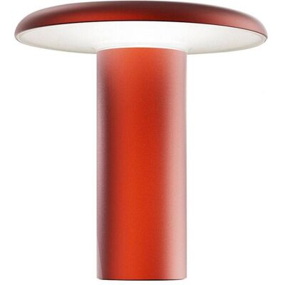 Lampe de Table Portable Artemide Takku - Rouge - Éclairage Contemporain - Publicité Lampe de Table Portable Artemide Takku - Rouge - Éclairage Contemporain - Publicité