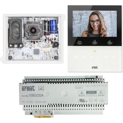Système d'Interphone Vidéo Wi-Fi Urmet Blanc Alpha VOG5W - Système d'Interphone Vidéo - Publicité Système d'Interphone Vidéo Wi-Fi Urmet Blanc Alpha VOG5W - Système d'Interphone Vidéo - Publicité