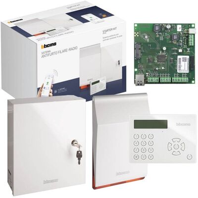 Kit d'alarme anti-intrusion Bticino connecté filaire avec 16 zones KIT16ZC - Publicité Kit d'alarme anti-intrusion Bticino connecté filaire avec 16 zones KIT16ZC - Publicité