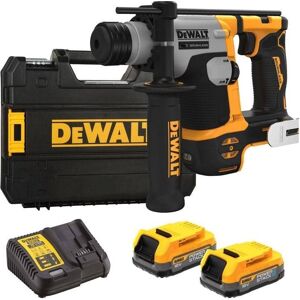 Dewalt Kit Perforateur SDS Dewalt Powerstack 18V avec 2 batteries DCH172E2T-QW