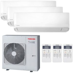 Toshiba Climatiseur Triple Split Toshiba Seiya 12000+12000+12000BTU A++/A+ R32