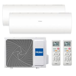 Haier Climatiseur Double Split Haier Pearl 9000+12000BTU 2.5kW+3.5kW WIFI R32