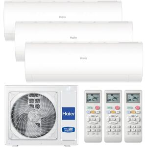 Haier Climatiseur Triple Split Haier Pearl 9000+9000+9000BTU 2,5kW+2,5+2,5kW WIFI R32