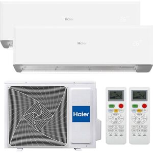 Climatiseur Double Split Haier Revive 9000+12000 2,5kW+3,5kW WIFI R32 A++/A+ - Publicité Climatiseur Double Split Haier Revive 9000+12000 2,5kW+3,5kW WIFI R32 A++/A+ - Publicité