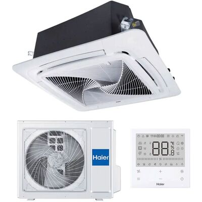 Climatiseur à cassette Haier 9,2KW 31200BTU 90x90 WIFI R32 A+/A - Publicité Climatiseur à cassette Haier 9,2KW 31200BTU 90x90 WIFI R32 A+/A - Publicité