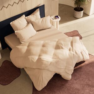 Housse de couette percale de coton Tediber - 71 fils 100% coton - Livraison gratuite - 30j d'essai