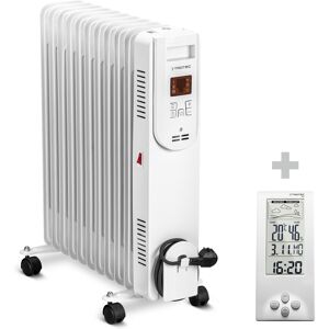 Trotec Radiateur bain d'huile TRH 26 E + Station météo BZ06