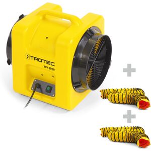 Trotec Ventilateur-extracteur TTV 3000 + 2x Gaine SP-T 305 mm