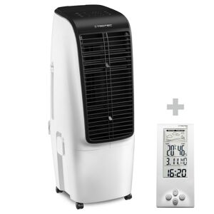 Trotec Rafraîchisseur d'air PAE 51 + Thermo-hygromètre / Station météo BZ06