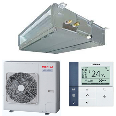 Climatiseur Inverter Gainable RAV-GP801AT-E / RAV-RM801BTP-E TOSHIBA - Publicité Climatiseur Inverter Gainable RAV-GP801AT-E / RAV-RM801BTP-E TOSHIBA - Publicité