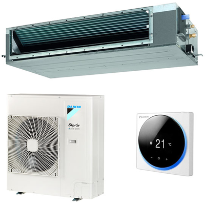 Pompe à Chaleur Gainable Inverter FBA100A / AZAS100MV1 DAIKIN - Publicité Pompe à Chaleur Gainable Inverter FBA100A / AZAS100MV1 DAIKIN - Publicité