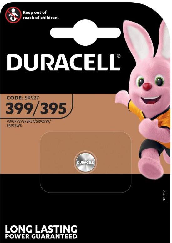 Pile 399 / 395 / SR927 / SR57 Duracell Montre