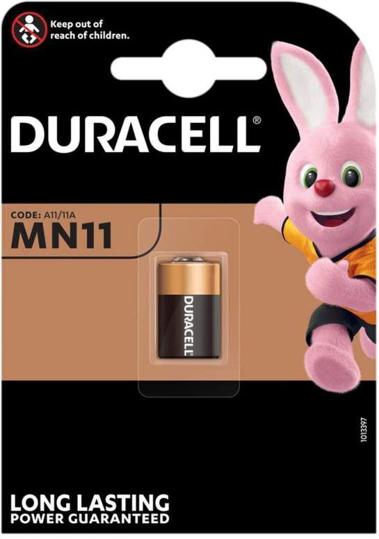 Pile MN11 / A11 / V11A Duracell Alcaline 6V